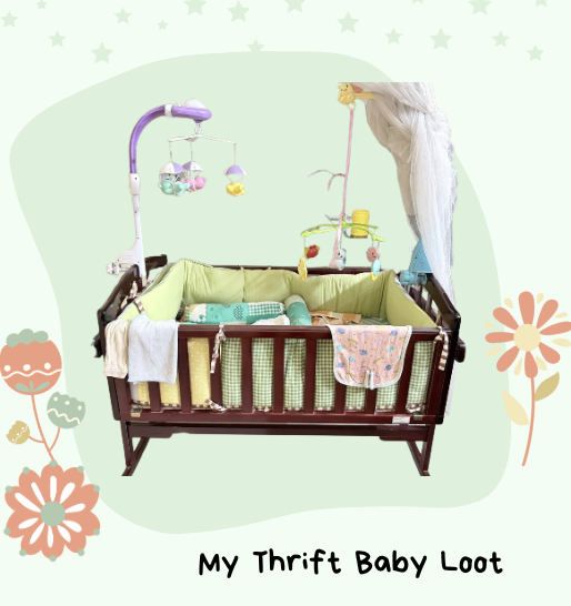 Preloved Babyhug cradle ( Indore )